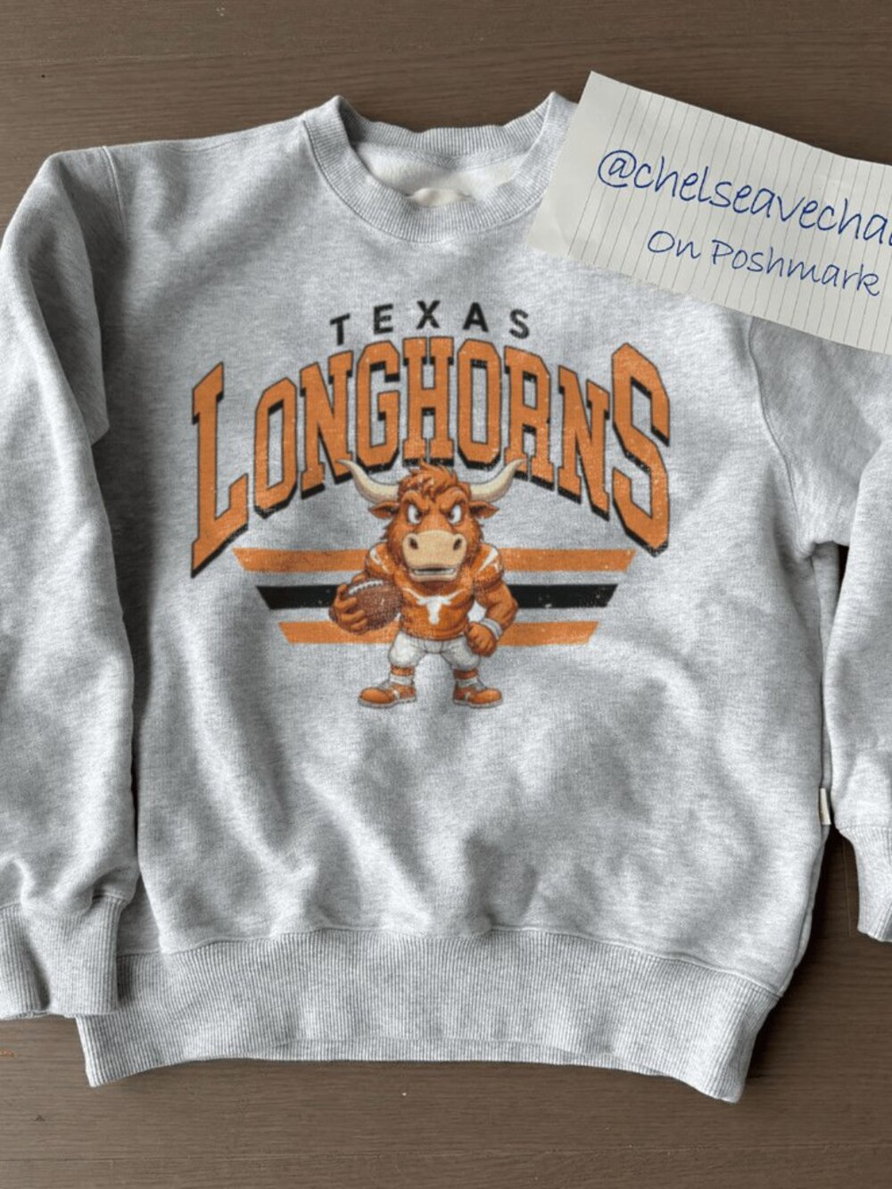 Vintage Texas Longhorns Football NCAA Sweatshirt, University of Texas Shirt Tee